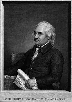 Historical Figure Ireland Drucke: Isaac Barre