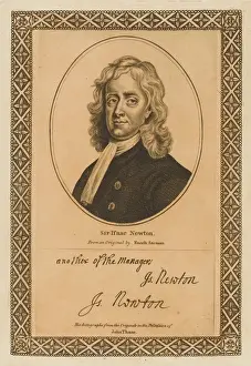 Isaac Newton Portrait Drucke: Isaac Newton
