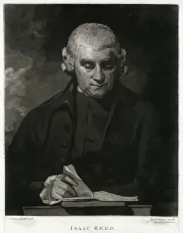 Historical Figures England Drucke: Isaac Reed