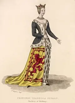 16th Century Royal Portraits Drucke: Isabella Stuart