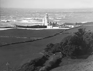 Hampshire England Landmarks Drucke: Isle of Wight Lighthouse
