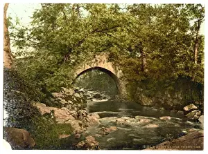 Plymouth Drucke: Ivybridge der Brücke Plymouth England