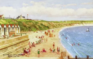 Malerei Drucke: Bridlington, Yorkshire - Klippen und Sandstrände von Sewerby