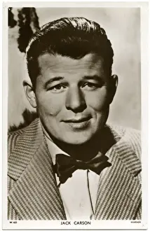Entertainment History Figures Drucke: Jack Carson