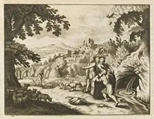 Historical Biblical Events Drucke: Jacob Serves Laban