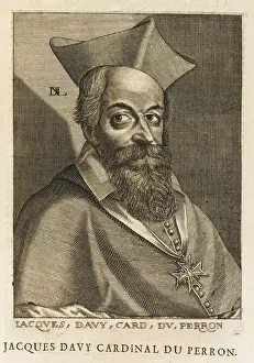Historical Figure Artwork Drucke: Jacques Davy Duperron