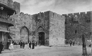 Middle East Cityscape Drucke: Jaffa Gate, Jerusalem
