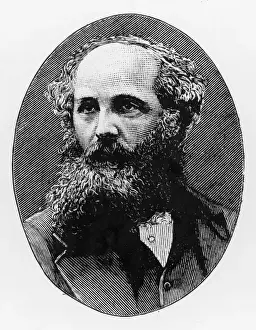 Physiker Drucke: James Clerk Maxwell
