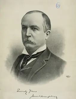 Victorian Era Portraits Online Drucke: James E. Campbell