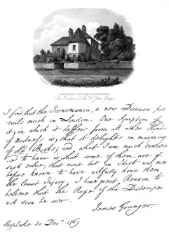 Historical Houses In England Drucke: James Grangers Home