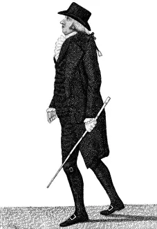 Scottish Historical Figure Drucke: James Gregory - 1