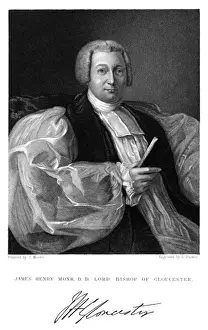 English Clergyman History Drucke: James Henry Monk