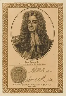 British Royalty Images Online Drucke: JAMES II