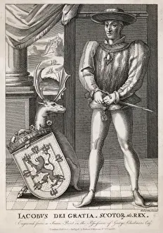 Historical Royalty Drucke: James II of Scotland
