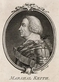Scottish Soldier History Drucke: James Keith / Miller