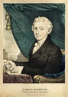James Monroe Portrait Drucke: James Monroe