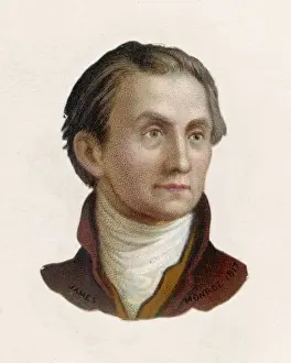 James Monroe Portrait Drucke: James Monroe / Scrap