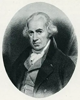 Drucke von James Watt (1736-1819), schottischer Erfinder und Maschinenbauer James Watt Drucke: James Watt