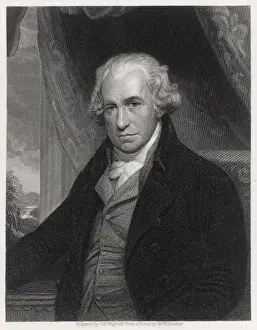 James Watt Biography Drucke: James Watt (Beechey)