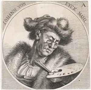 Historical Art Pieces Drucke: Jan Van Eyck / Circular