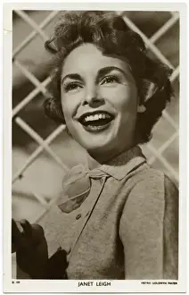 American Film Stars Drucke: Janet Leigh