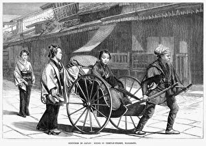Japanese Rickshaw Drucke: Japanese Rickshaw