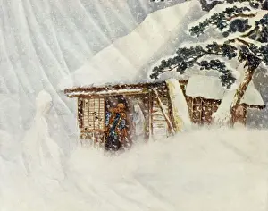 Japanischer Schneemann