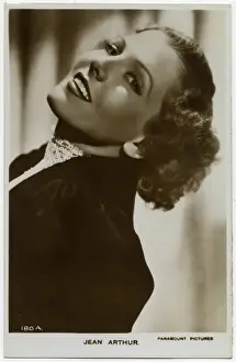 Famous Female Entertainers Drucke: Jean Arthur