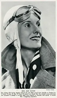 Female Aviators History Drucke: Jean Batten