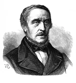 Academie Francaise Member Drucke: Jean-Jacques Ampere