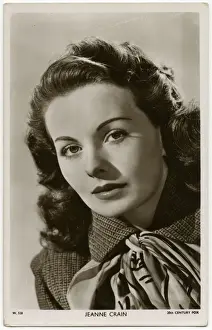 Vintage Performing Artists Drucke: Jeanne Crain