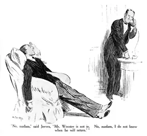 Zeichnungen Drucke: Die Abenteuer von Jeeves und Wooster, 1922