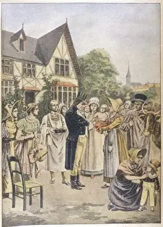 Smallpox Vaccine History Drucke: Jenner / Petit Journal