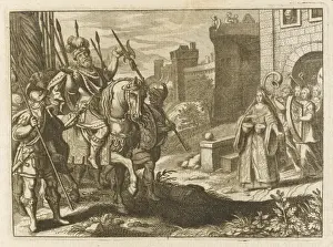Historical Biblical Events Drucke: Jephthah and Daughter