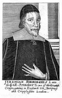 Drucke von Jeremias Burroughs Ein puritanischer Geistlicher und Prediger in der Kirche von Stepney und Cripplegate in London. Datum: 1599-1646 Stepney Drucke: Jeremias Burburgs