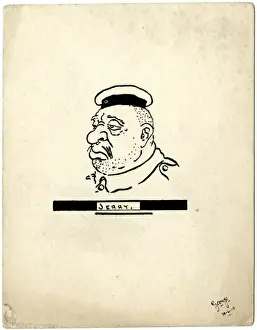World War 1 Cartoons Drucke: Jerry by George Ranstead