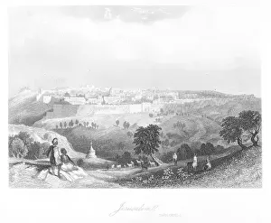Biblical History Illustrations Drucke: Jerusalem