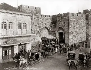 Middle East Photography Drucke: Jerusalem circa 1980s