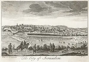 Jerusalem City View Drucke: Jerusalem / General C1750