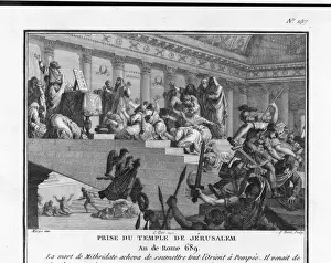 Ancient Jerusalem Images Drucke: Jerusalem Occupied 63Bc
