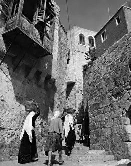 Szenen auf der Jerusalemer Straße