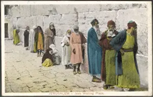 Jerusalem Religious Landmarks Drucke: Jerusalem / Wailing Wall