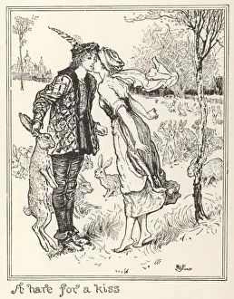 German Fairy Tales Drucke: Jesper the Hare Herder