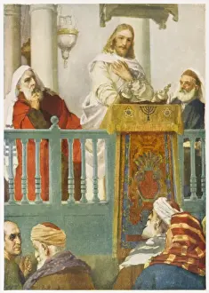 Christian Art Prints Online Drucke: Jesus at Capernaum