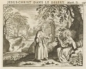 Christian Art Prints Online Drucke: Jesus in the Desert