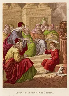 Historical Jesus Images Drucke: Jesus & Doctors (Kron)