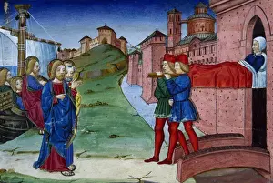 Catholicism In Medieval Europe Drucke: Jesus returns to Nazareth where they present him a