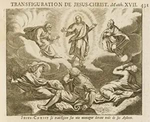 Historical Bible Events Drucke: Jesus is Transfigured