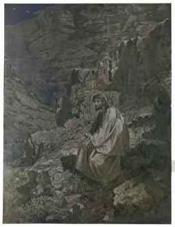 Christian Art Prints Online Drucke: Jesus in Wilderness