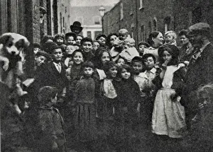 Jüdische Kinder im Osten Londons